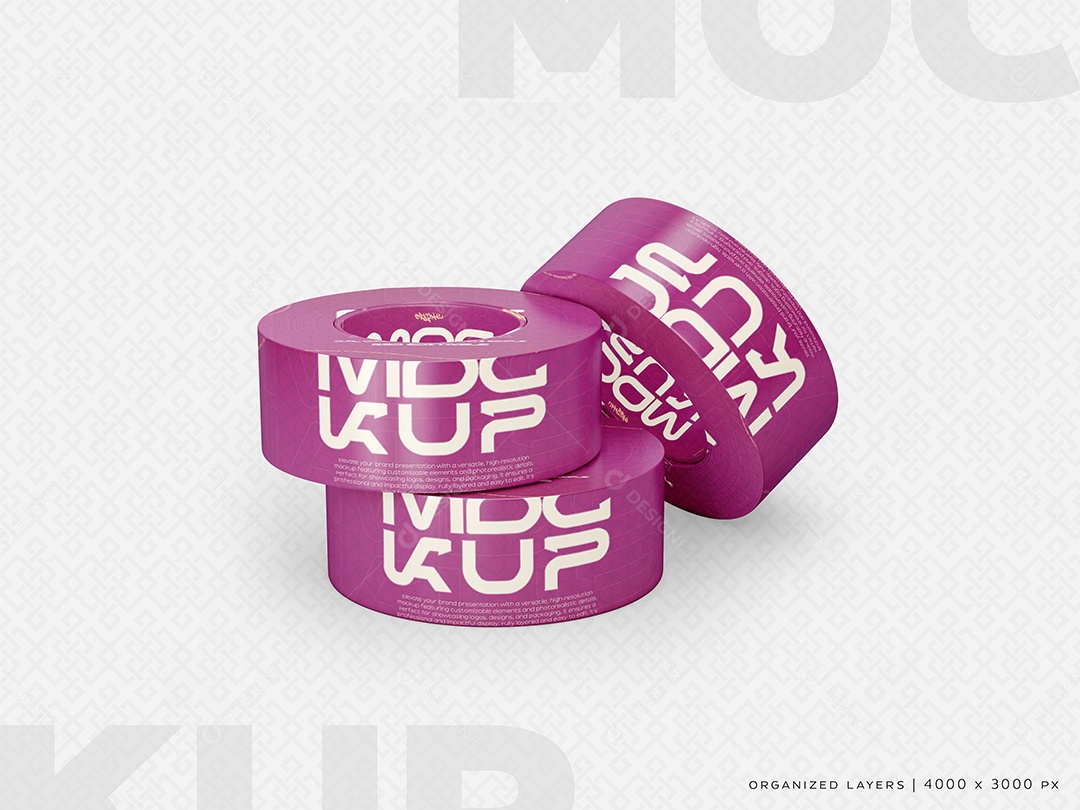 Fita Mockup PSD Editável