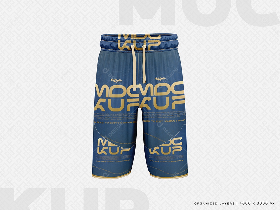 Bermuda Mockup PSD Editável