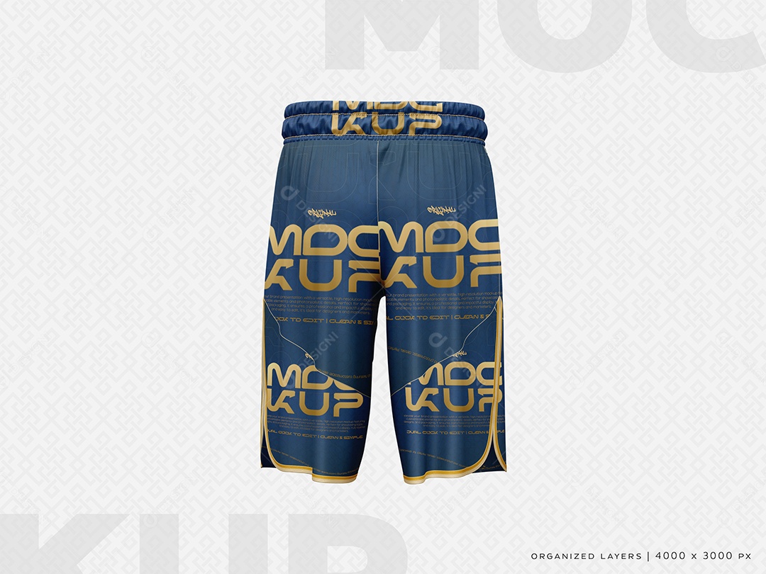 Bermuda Mockup PSD Editável