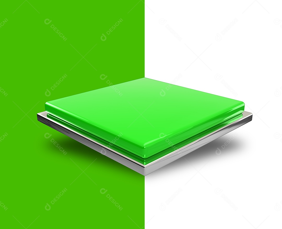 Elemento 3D Base Metálica Para Composição PSD