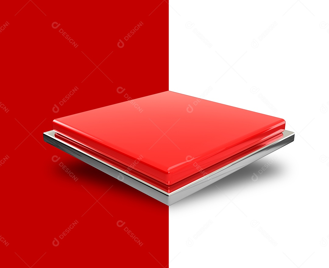 Elemento 3D Base Metálica Para Composição PSD