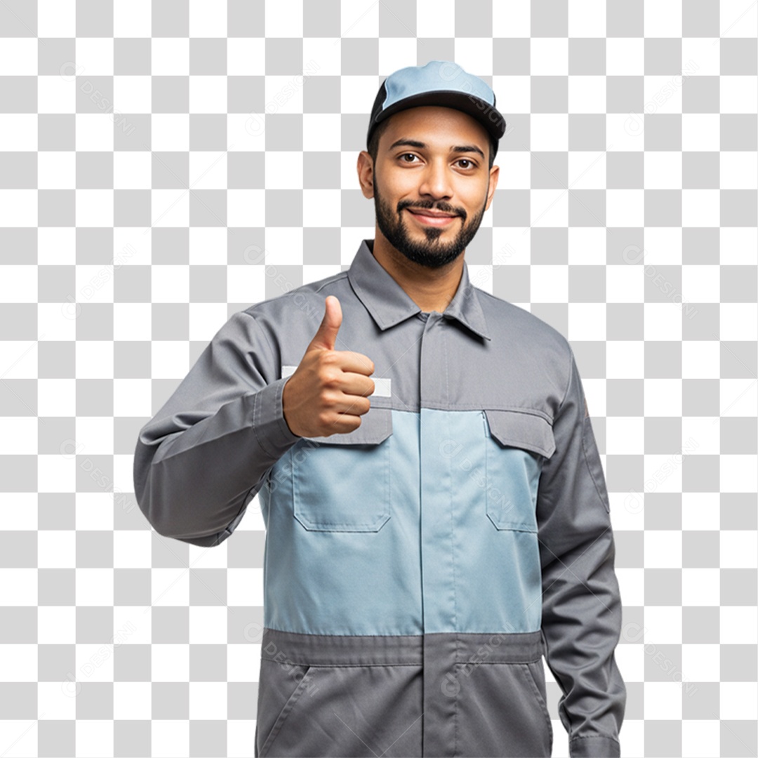 Profissional Mecânico PNG Transparente