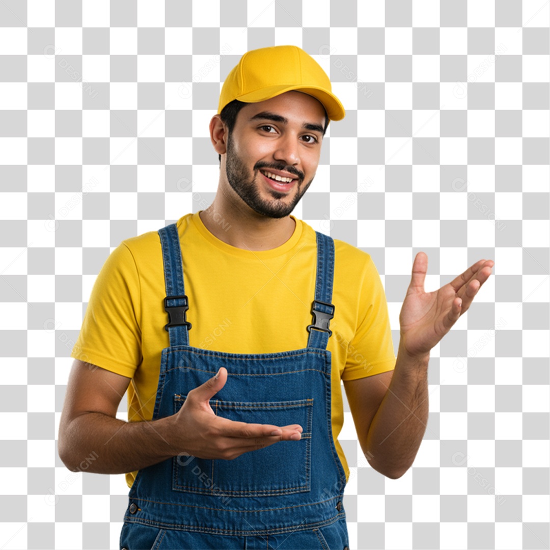 Profissional Mecânico PNG Transparente
