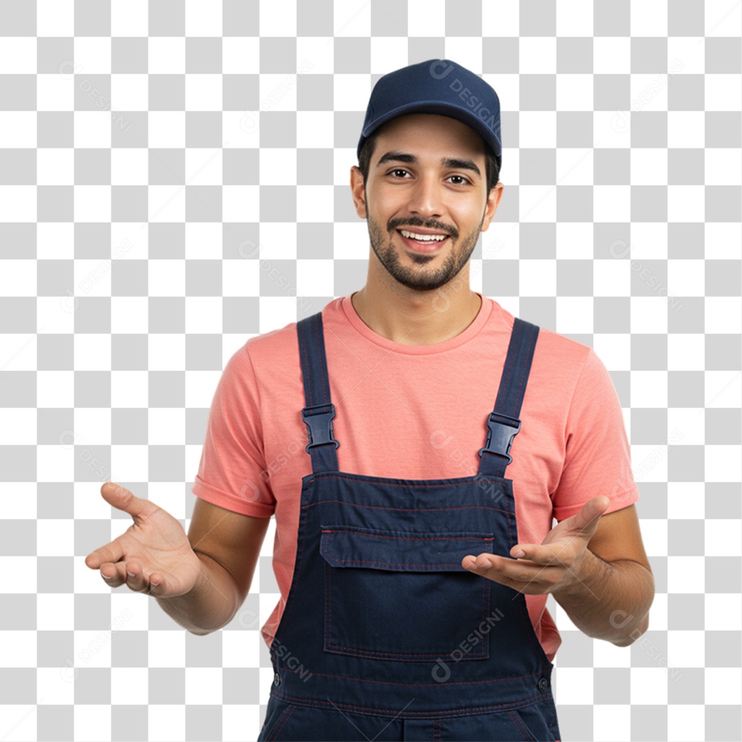 Profissional Mecânico PNG Transparente