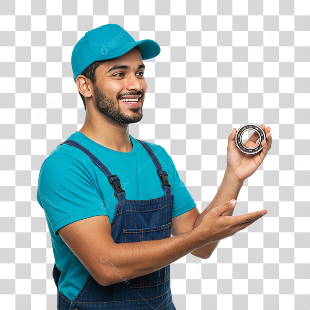 Profissional Mecânico PNG Transparente