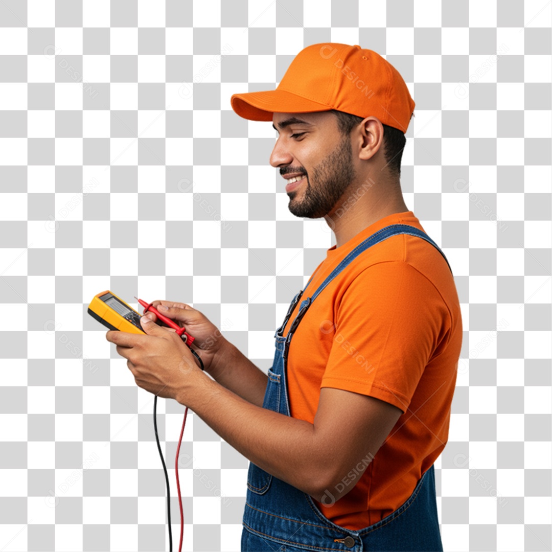 Profissional Mecânico PNG Transparente