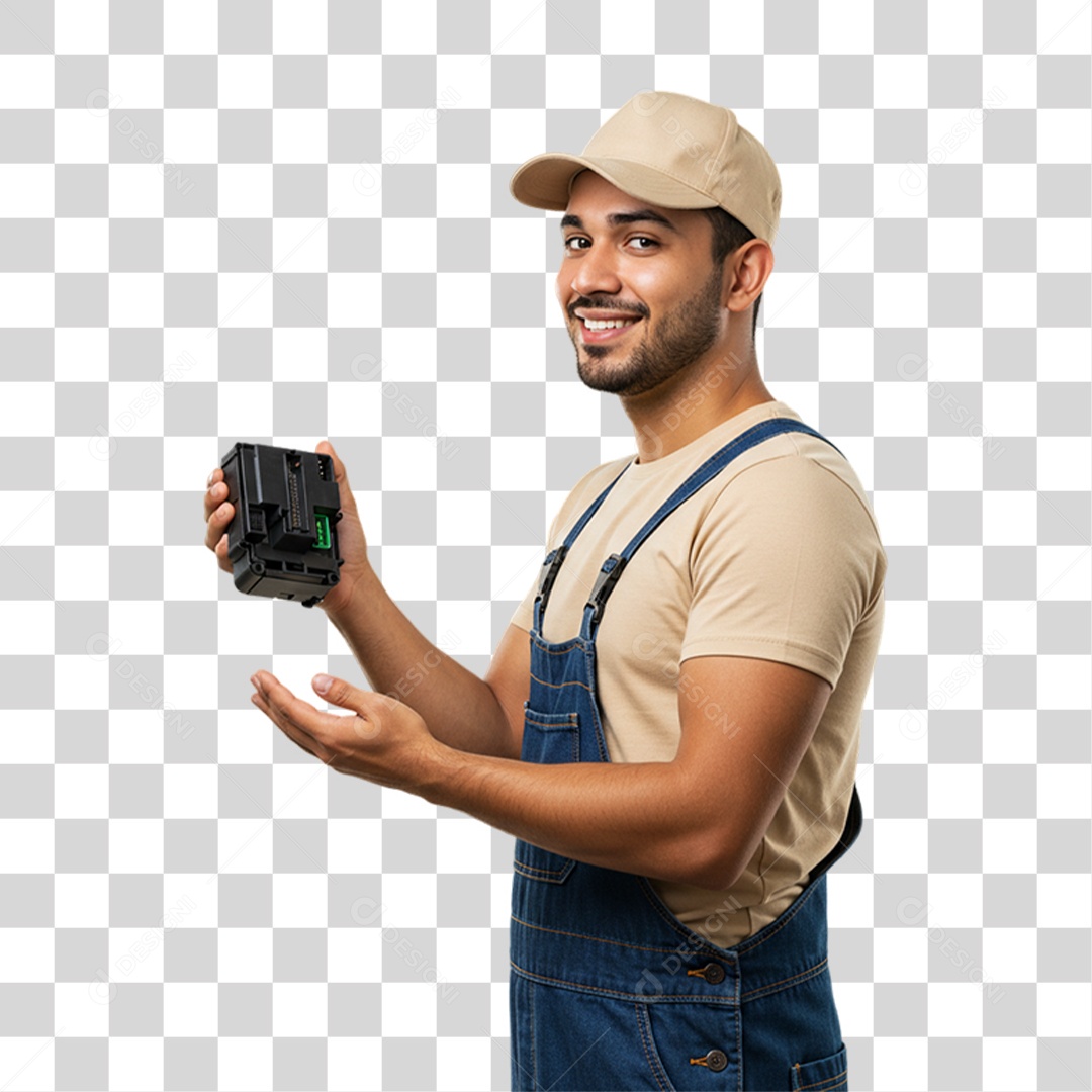Profissional Mecânico PNG Transparente