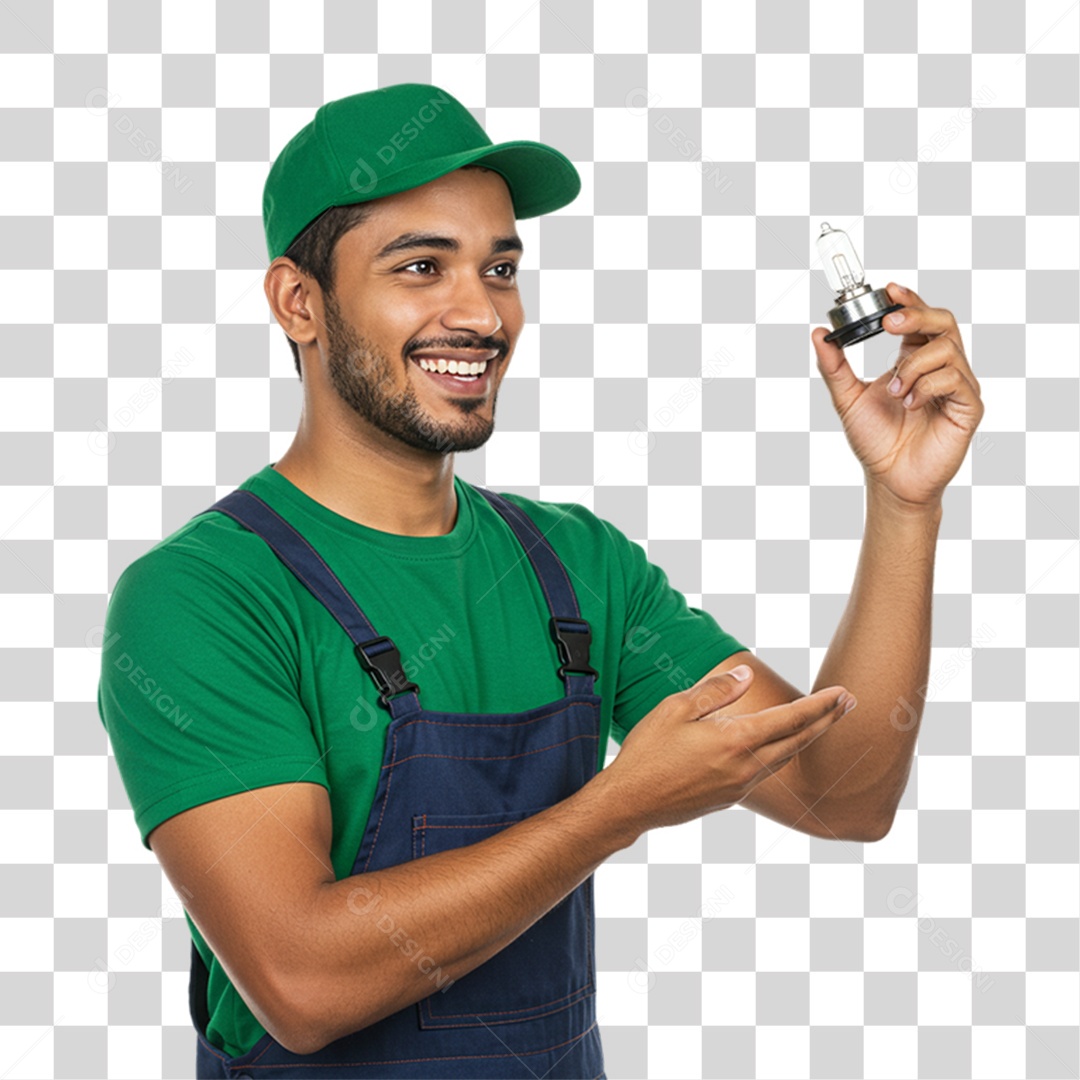 Profissional Mecânico PNG Transparente