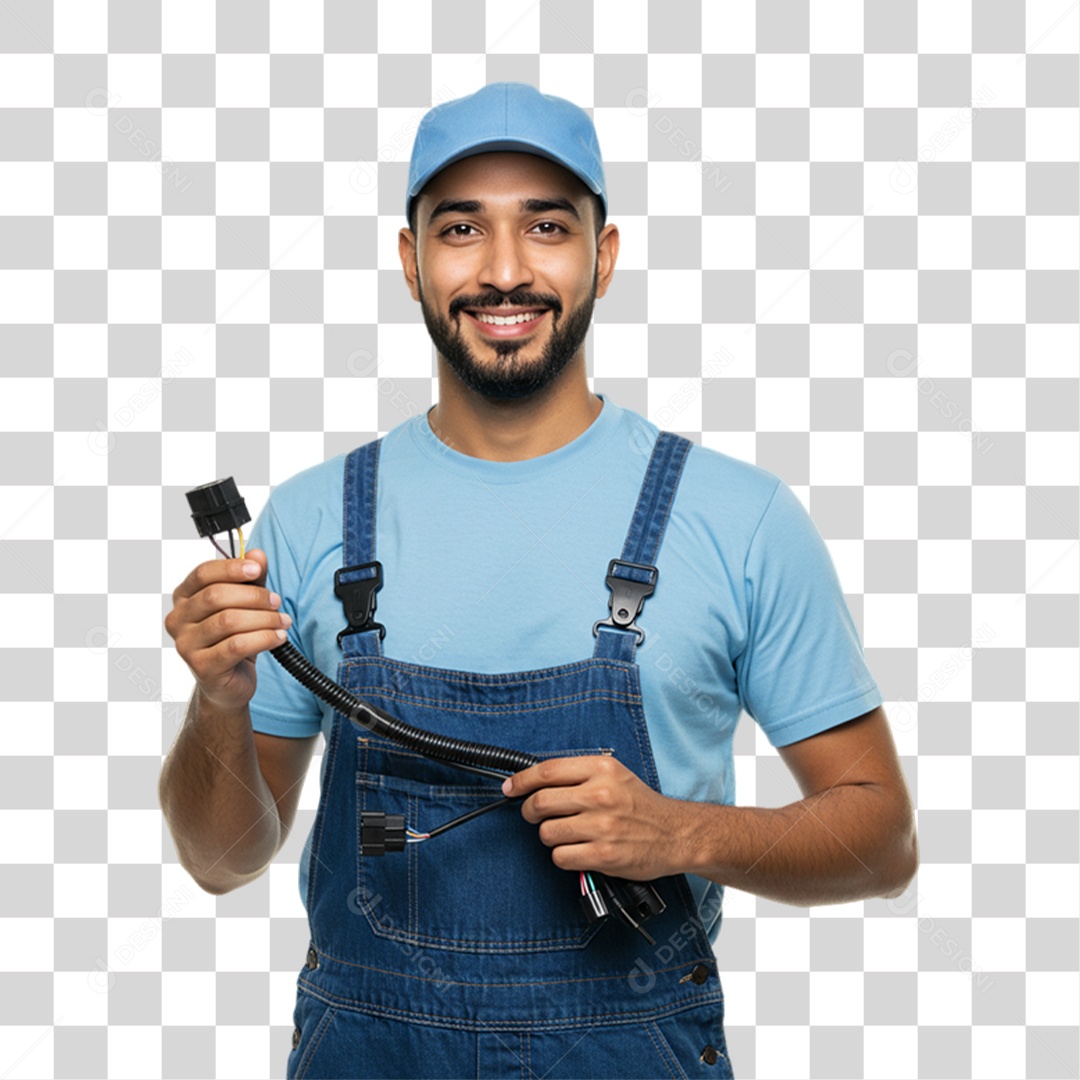 Profissional Mecânico PNG Transparente