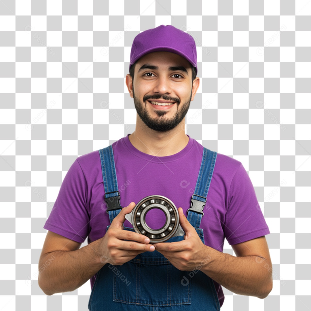 Profissional Mecânico PNG Transparente