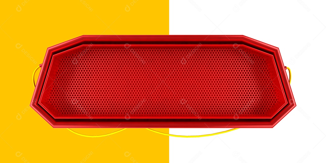 Elemento 3D Painel Metálico Para Composição PSD