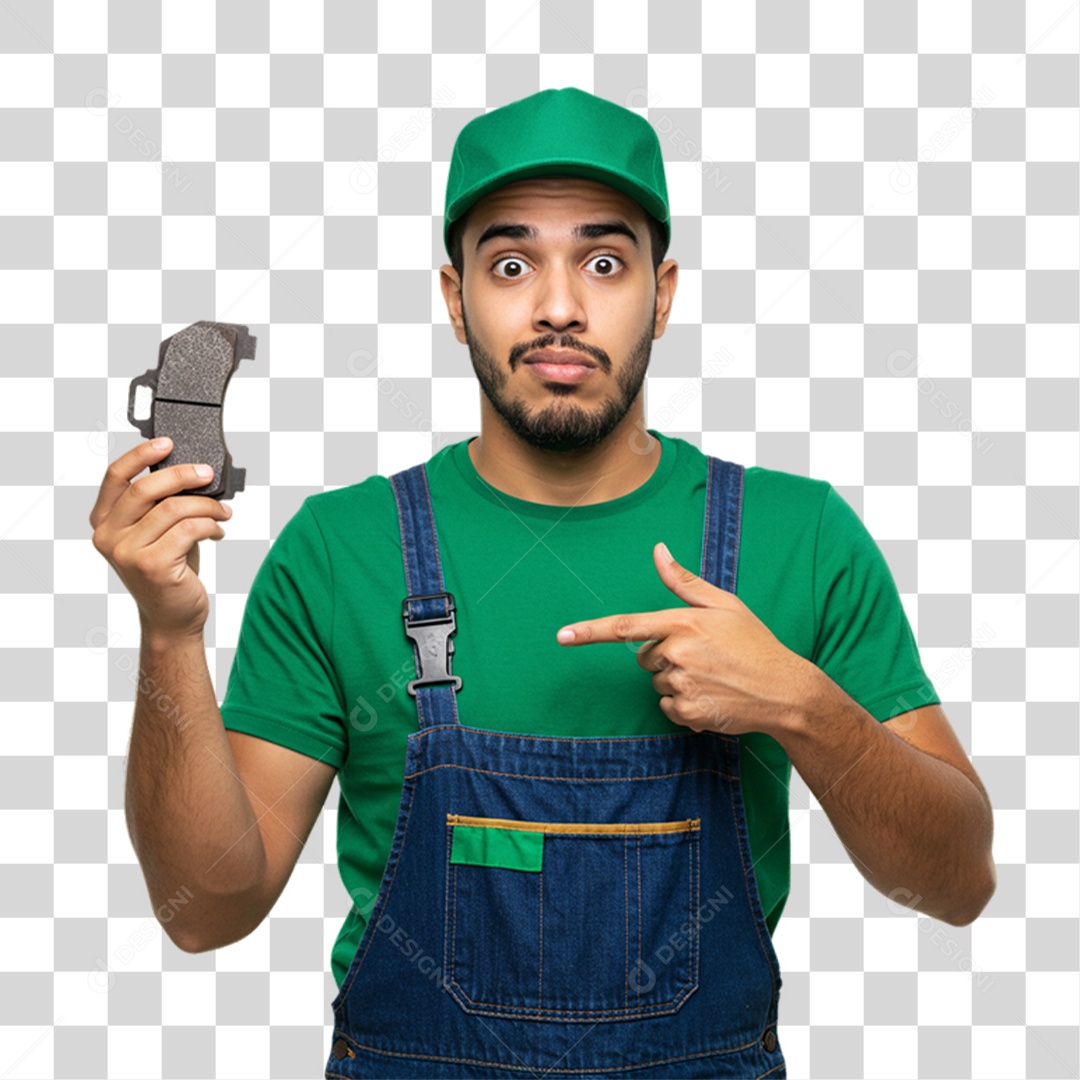 Profissional Mecânico PNG Transparente