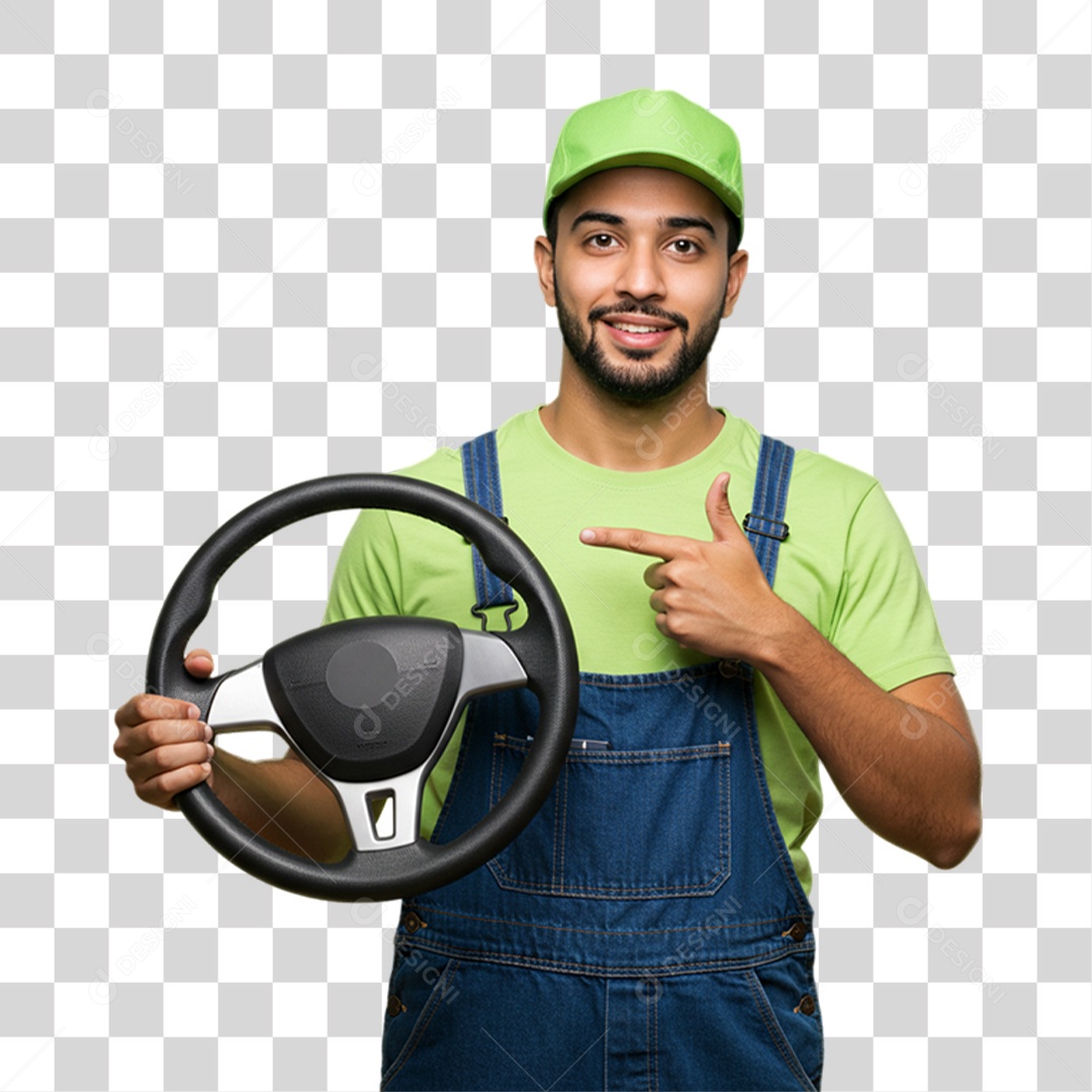 Profissional Mecânico PNG Transparente