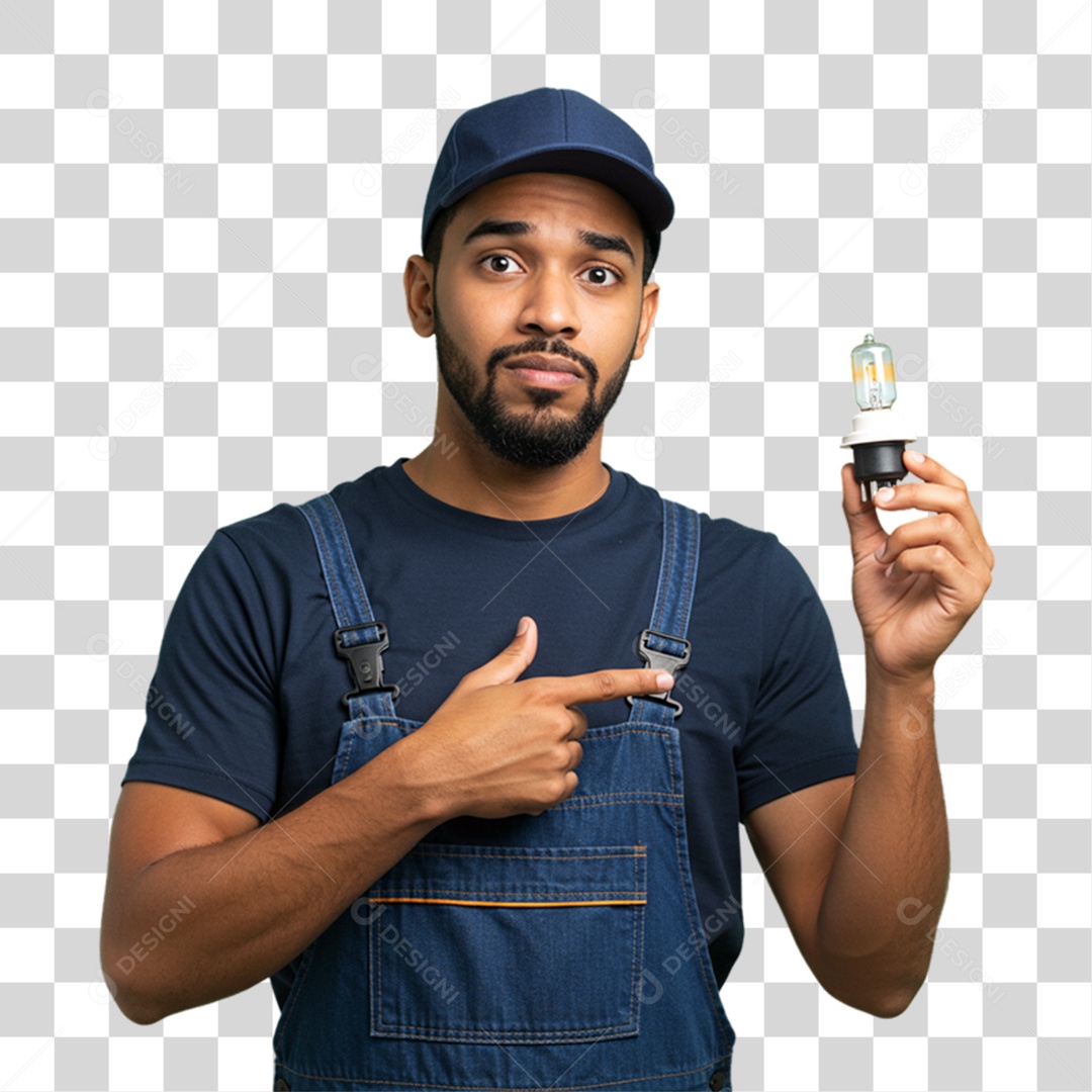 Profissional Mecânico PNG Transparente