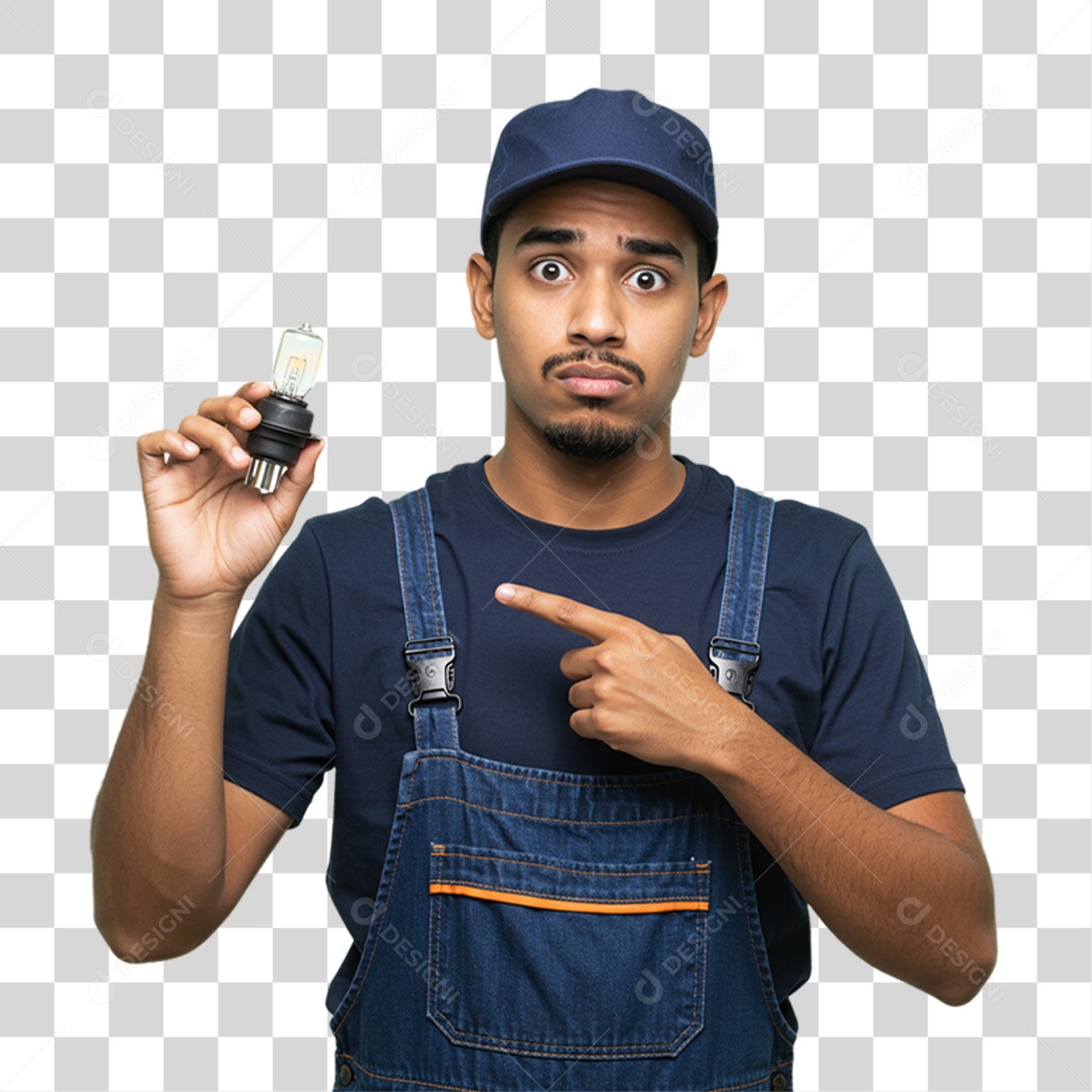 Profissional Mecânico PNG Transparente