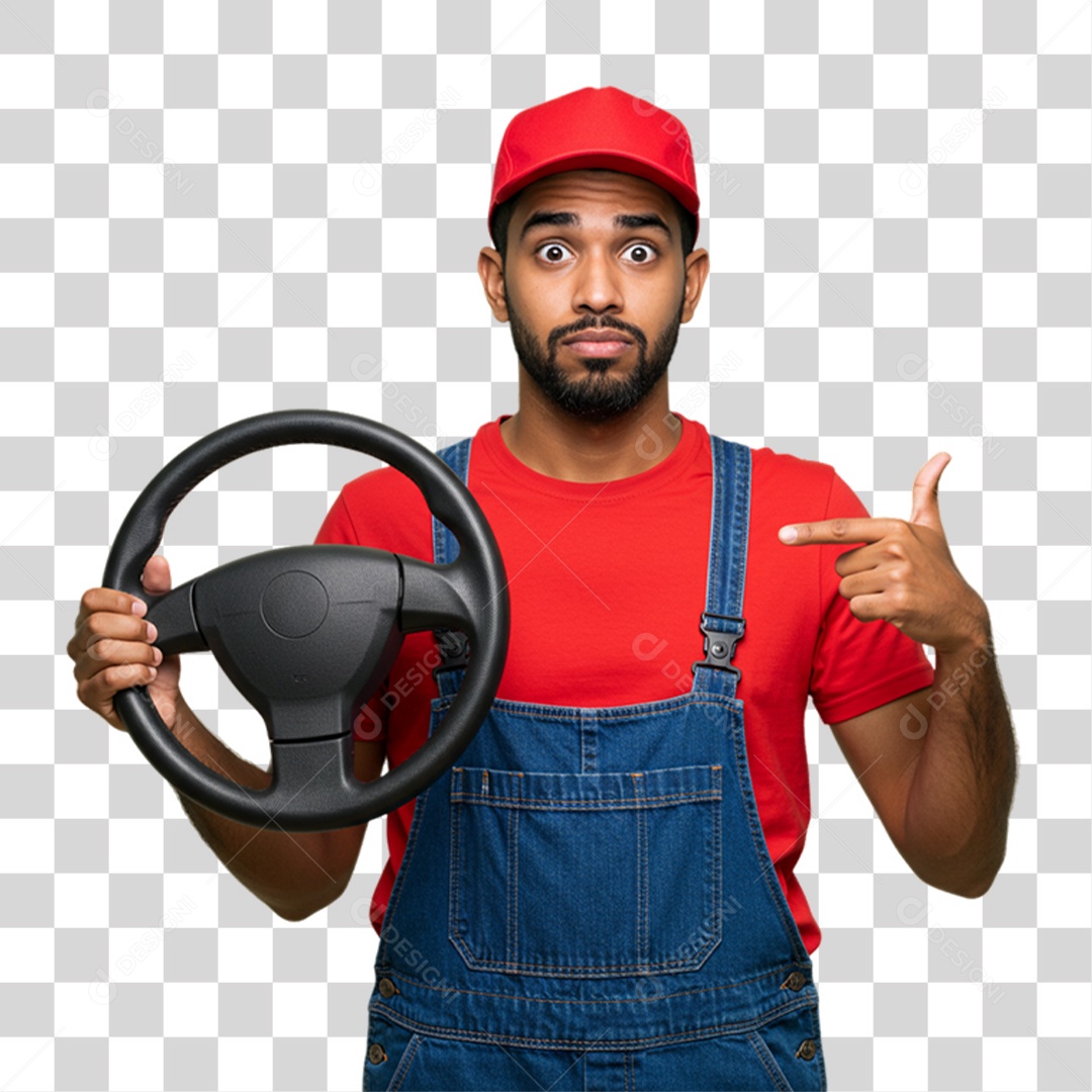 Profissional Mecânico PNG Transparente