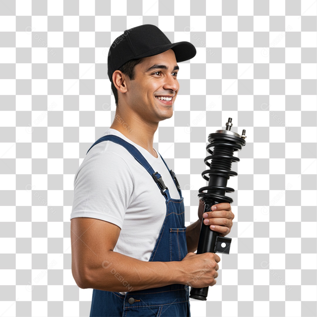 Profissional Mecânico PNG Transparente