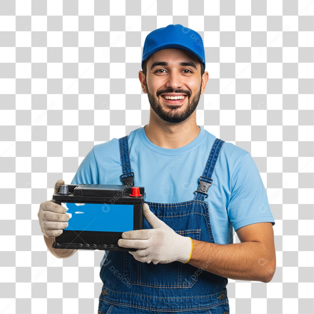 Profissional Mecânico PNG Transparente