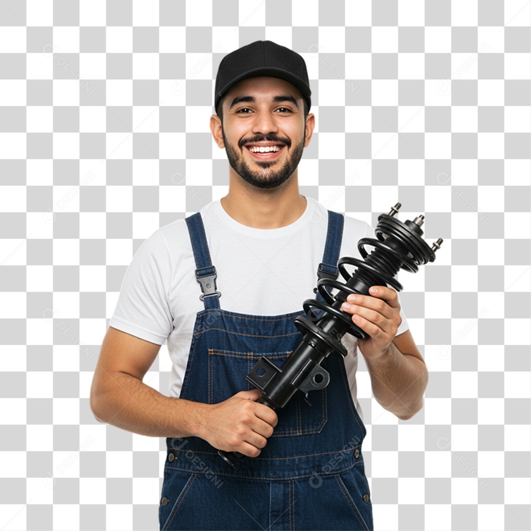 Profissional Mecânico PNG Transparente