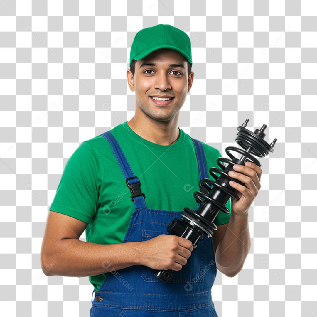 Profissional Mecânico PNG Transparente