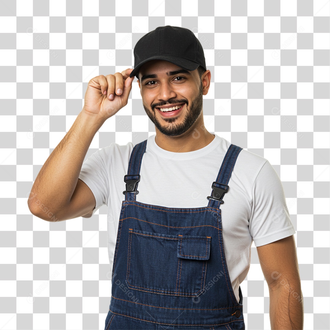 Profissional Mecânico PNG Transparente