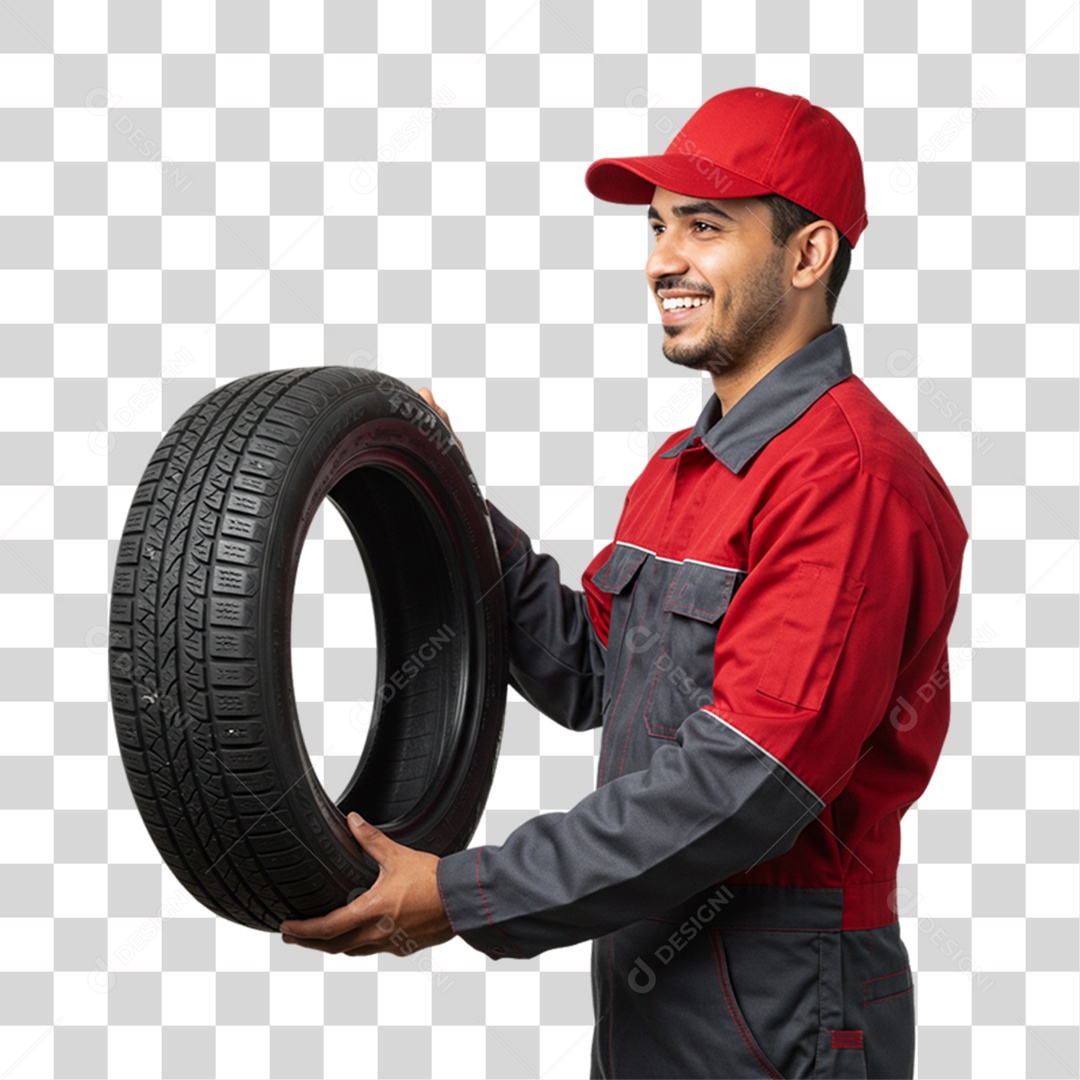 Profissional Mecânico PNG Transparente