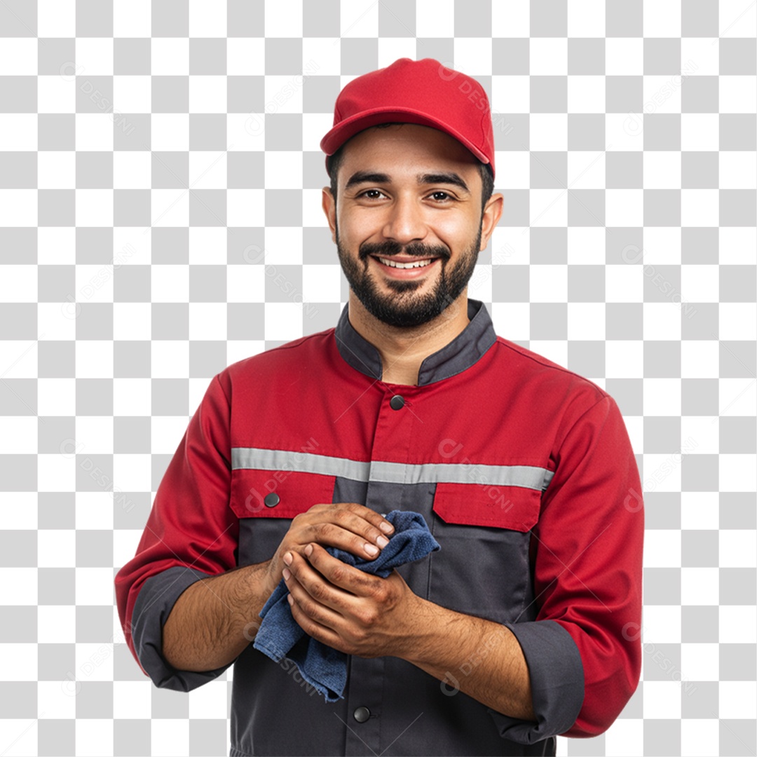 Profissional Mecânico PNG Transparente