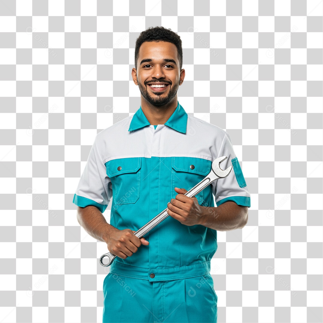 Profissional Mecânico PNG Transparente