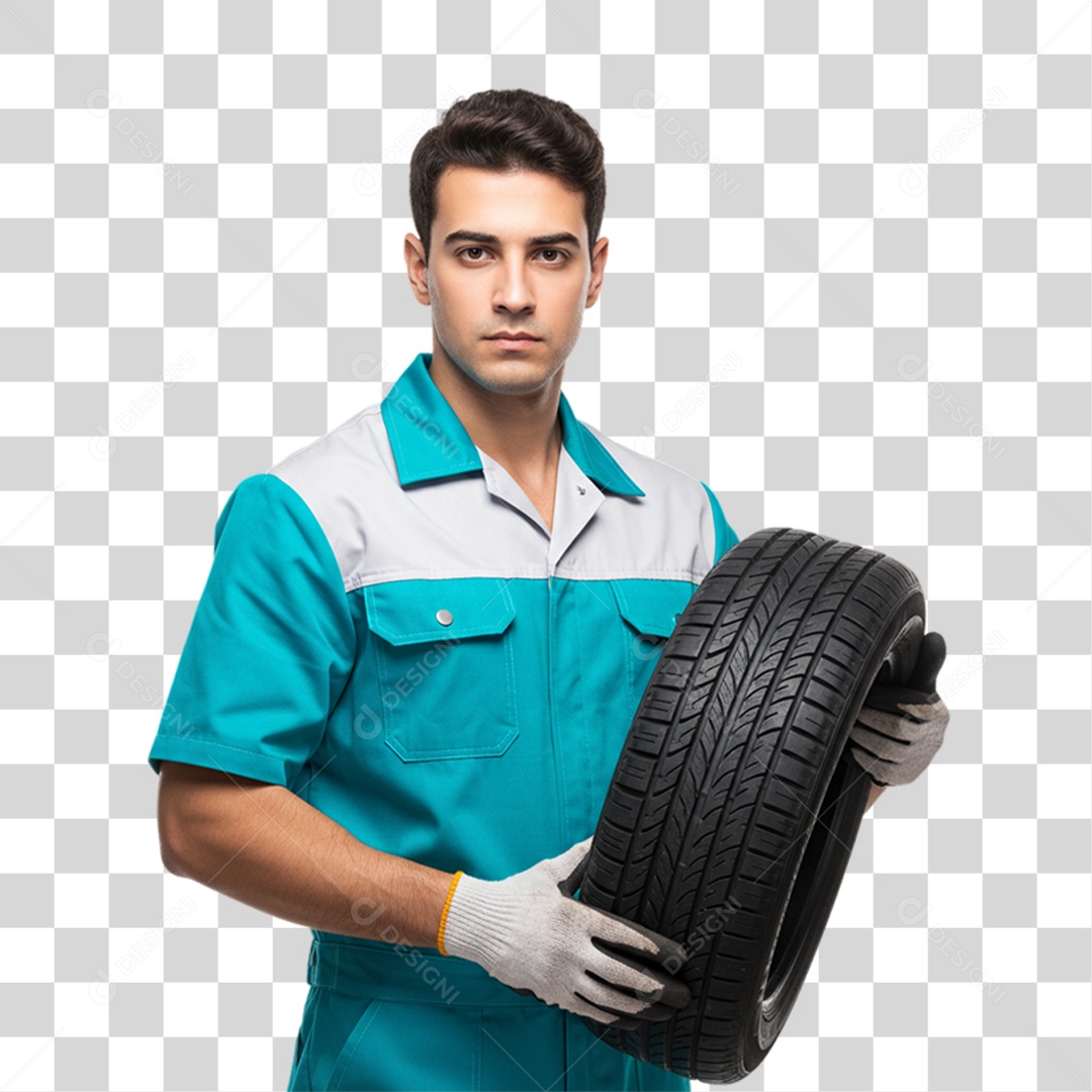 Profissional Mecânico PNG Transparente