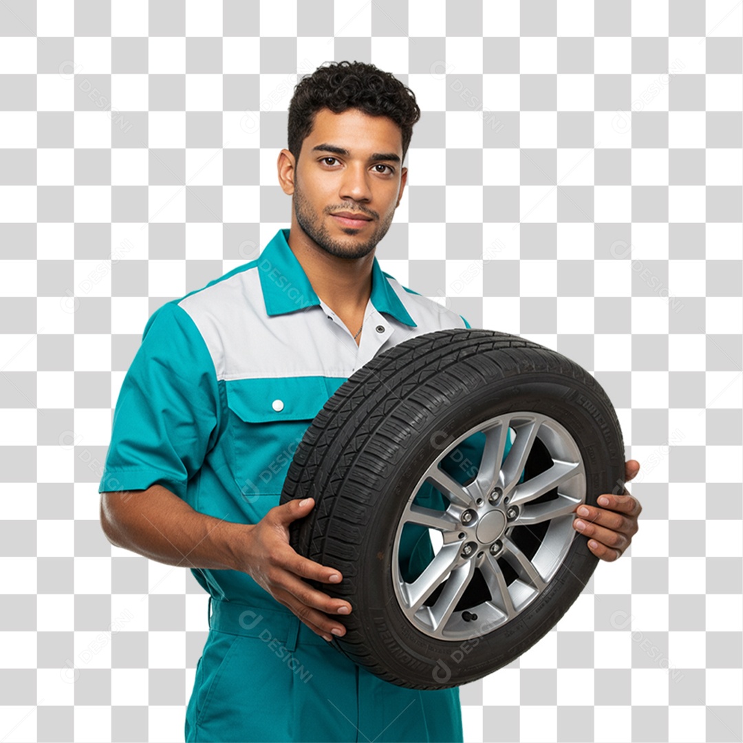 Profissional Mecânico PNG Transparente