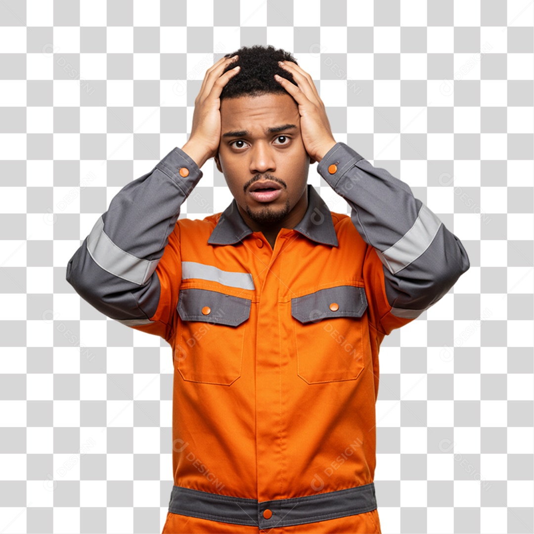 Profissional Mecânico PNG Transparente