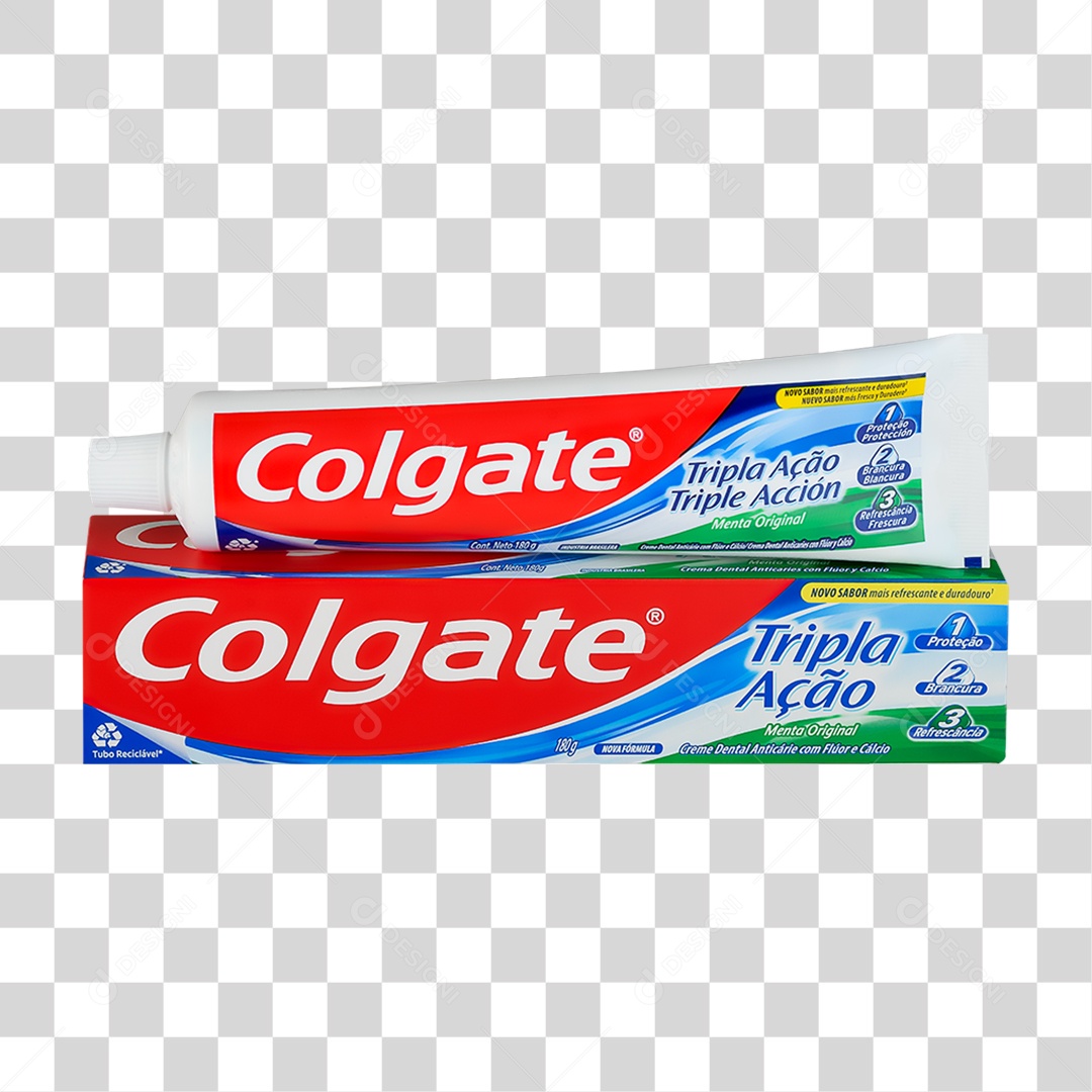 Pasta de Dente Colgate PNG Transparente