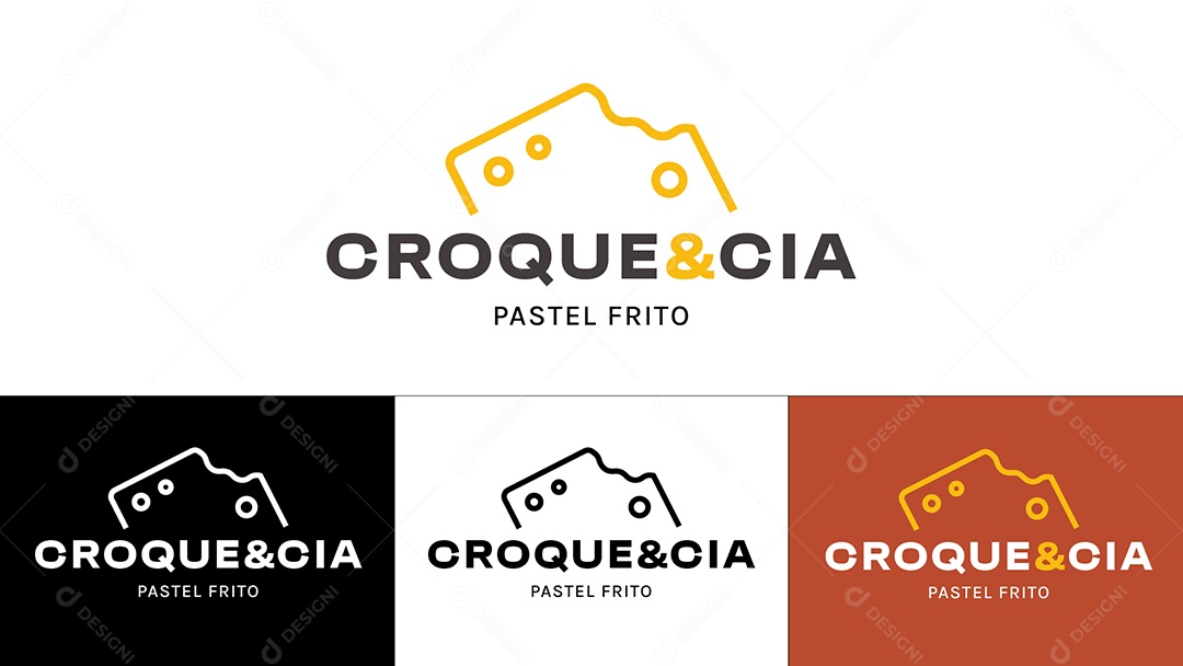 Logo de Pastelaria Ilustração Vetor EPS