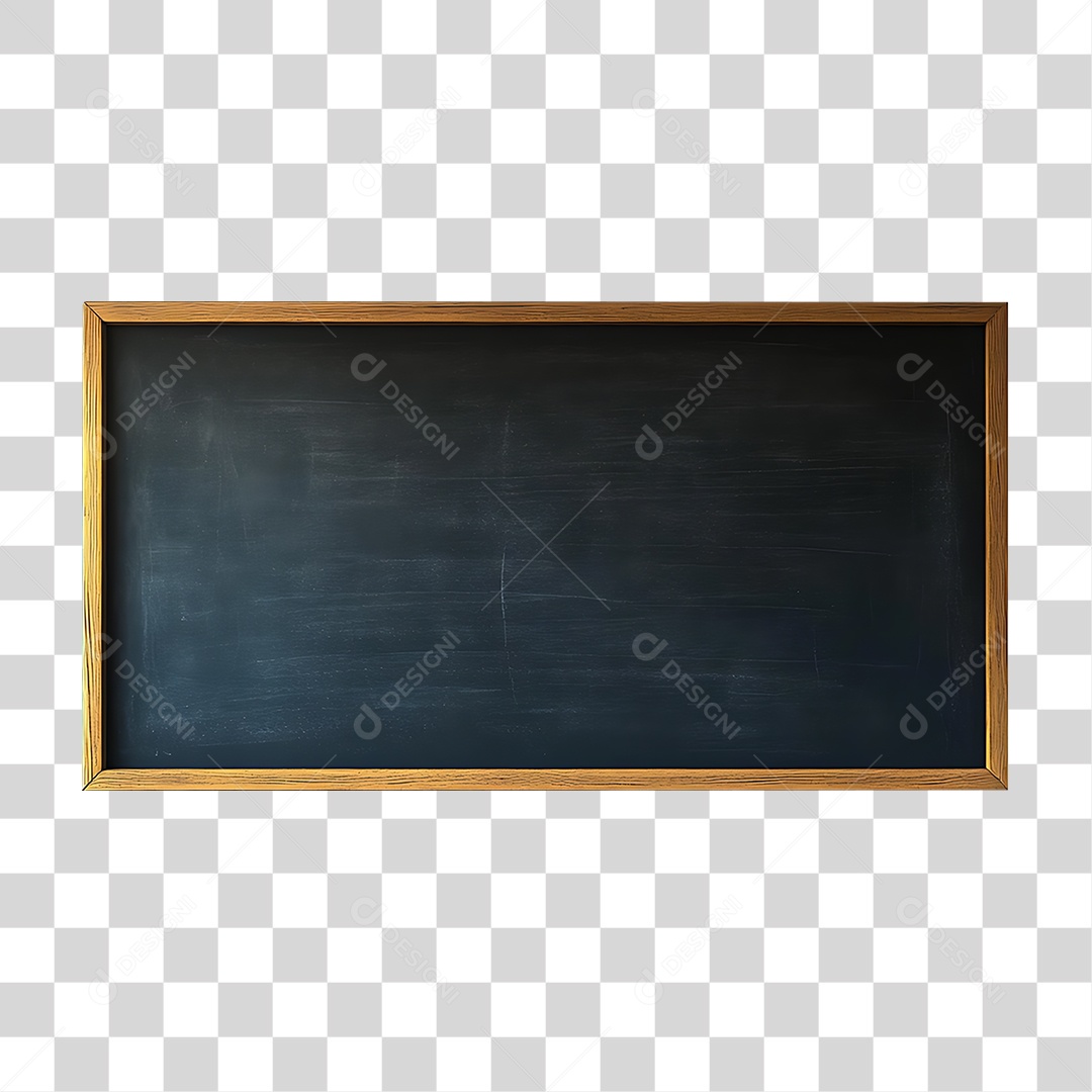 Quadro Negro PNG Transparente
