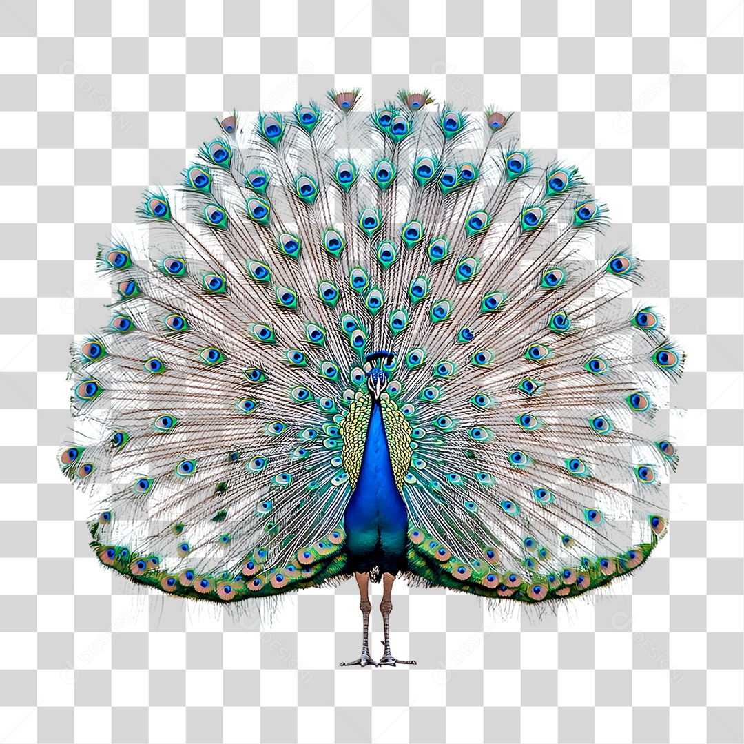 Pavão PNG Transparente