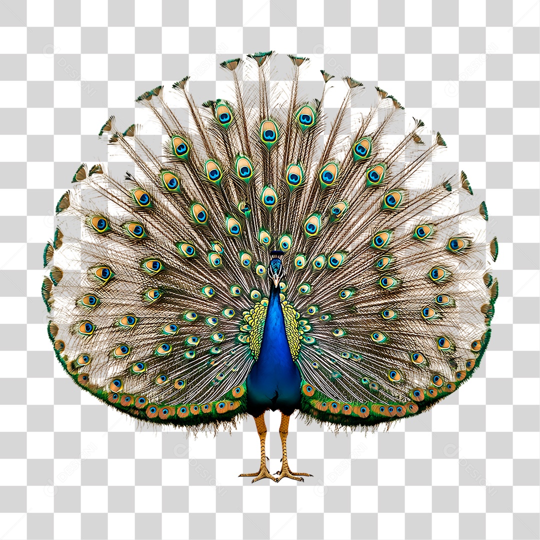 Pavão PNG Transparente