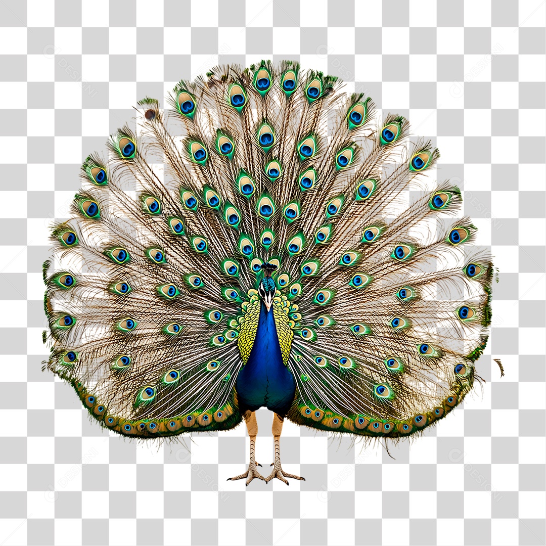 Pavão PNG Transparente