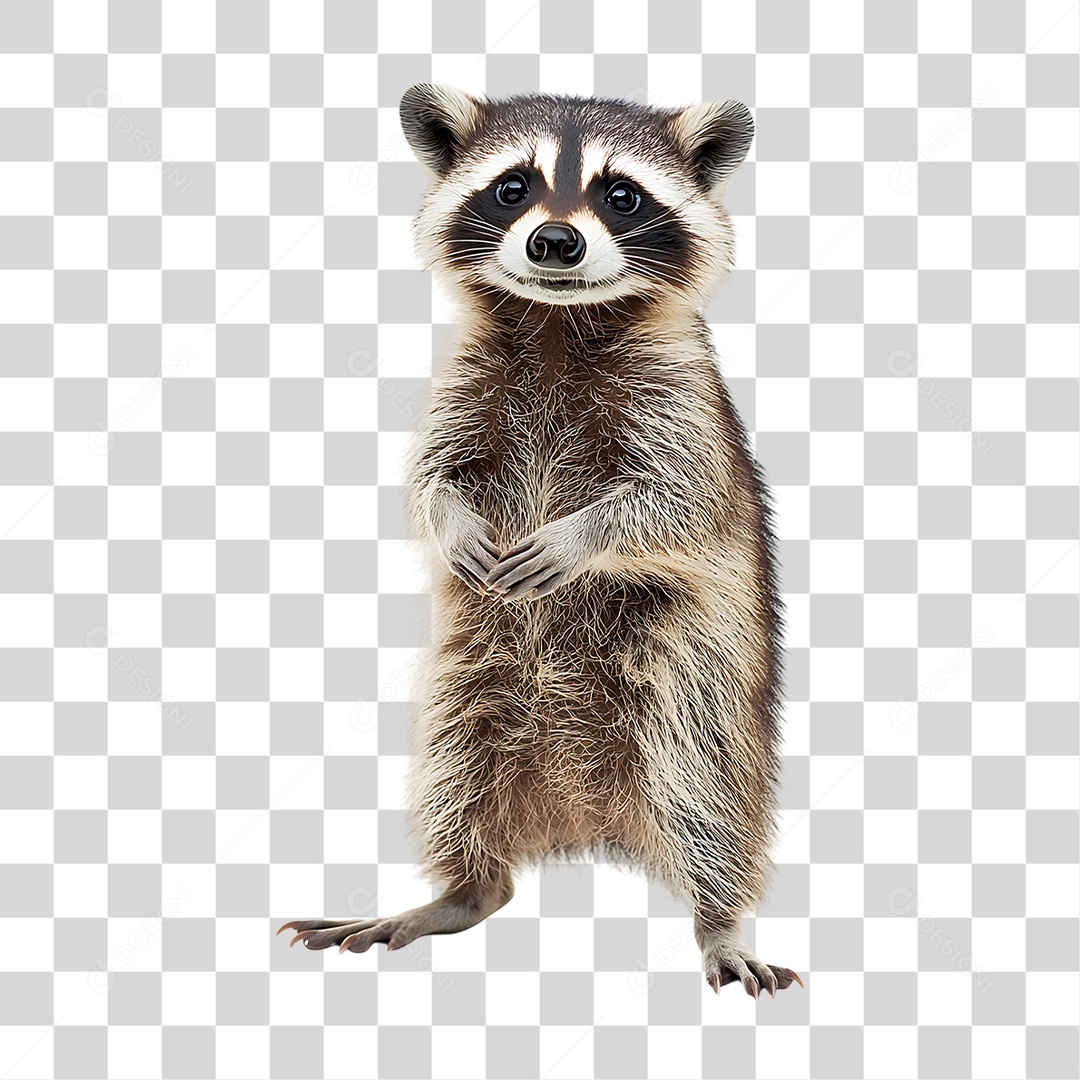 Guaxinim PNG Transparente