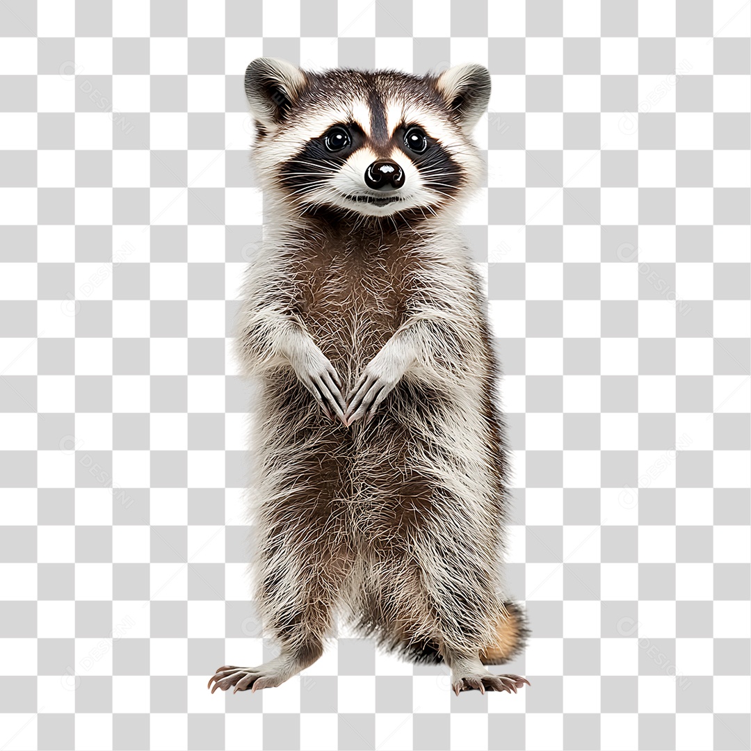 Guaxinim PNG Transparente