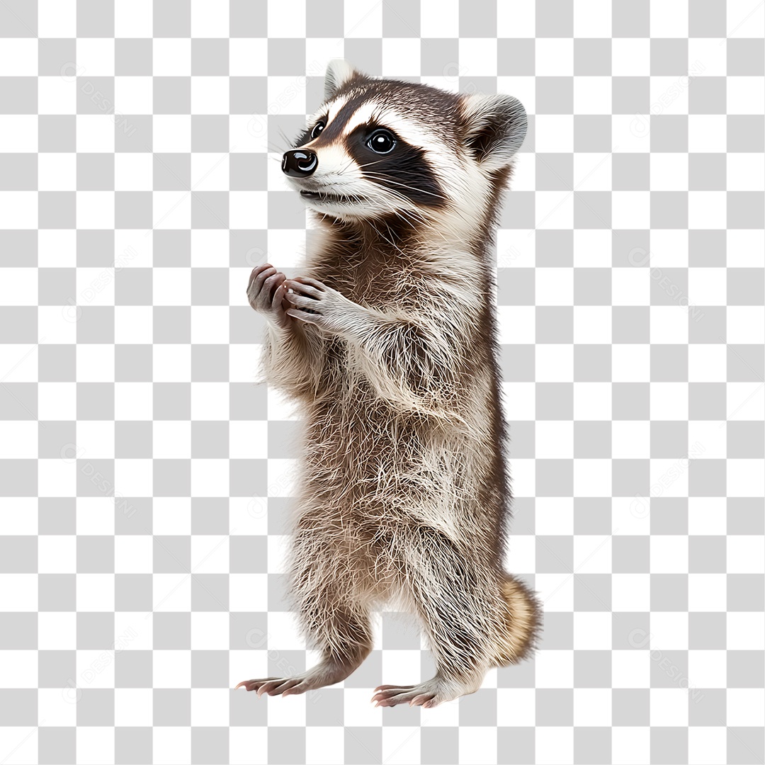 Guaxinim PNG Transparente