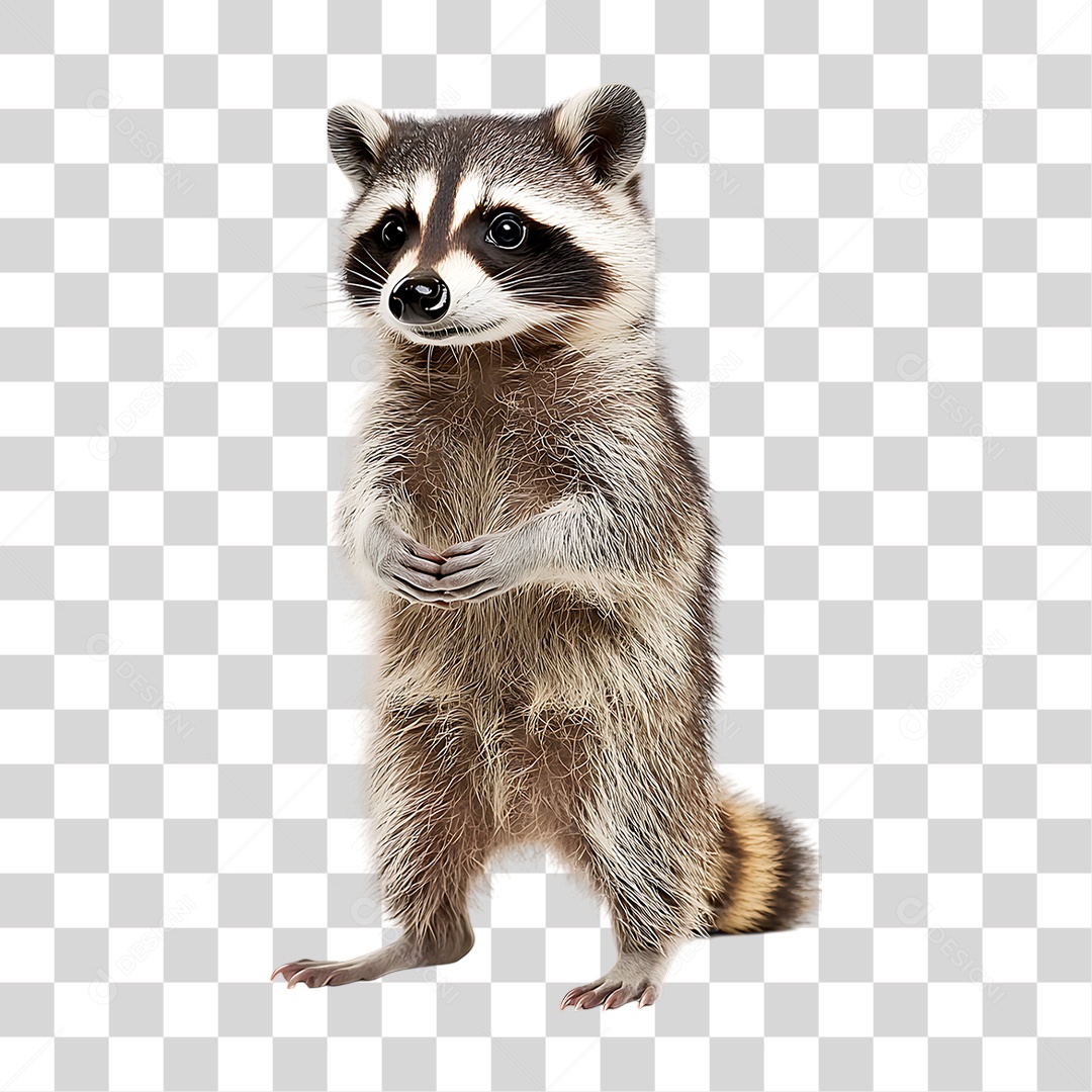 Guaxinim PNG Transparente