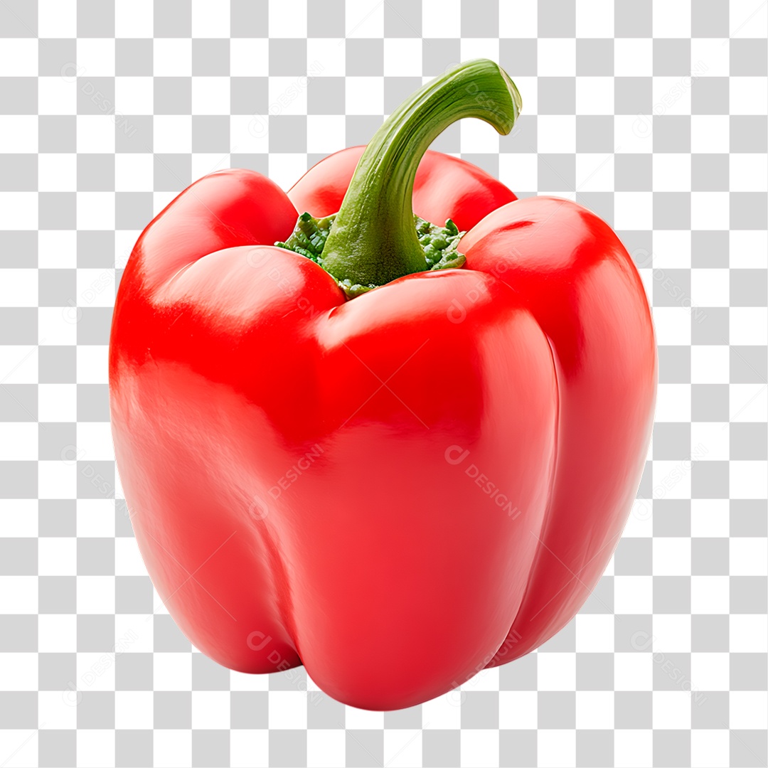 Pimentão Vermelho PNG Transparente