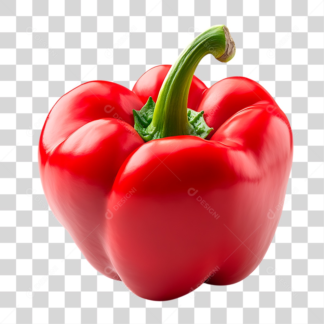 Pimentão Vermelho PNG Transparente