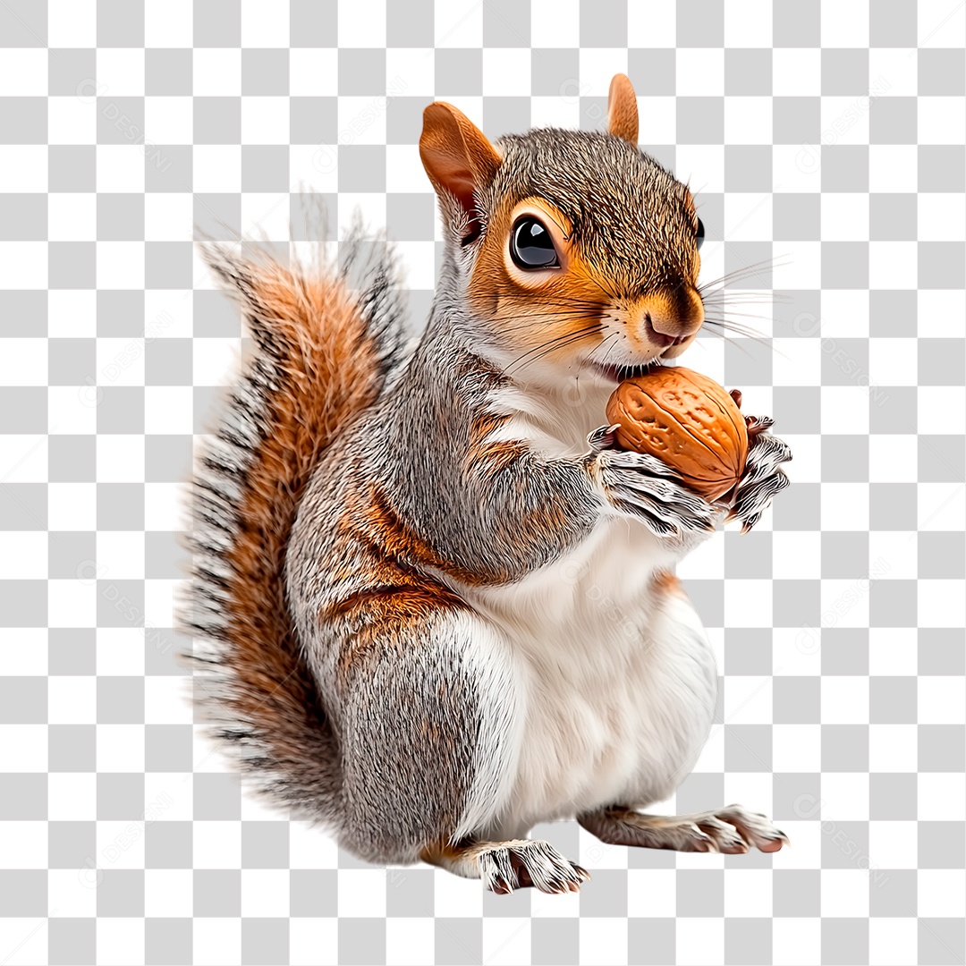 Esquilo PNG Transparente