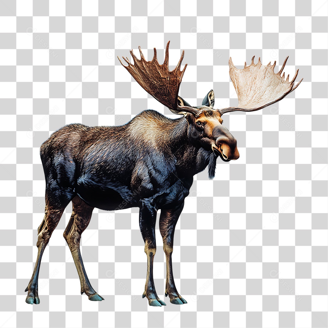 Alce PNG Transparente