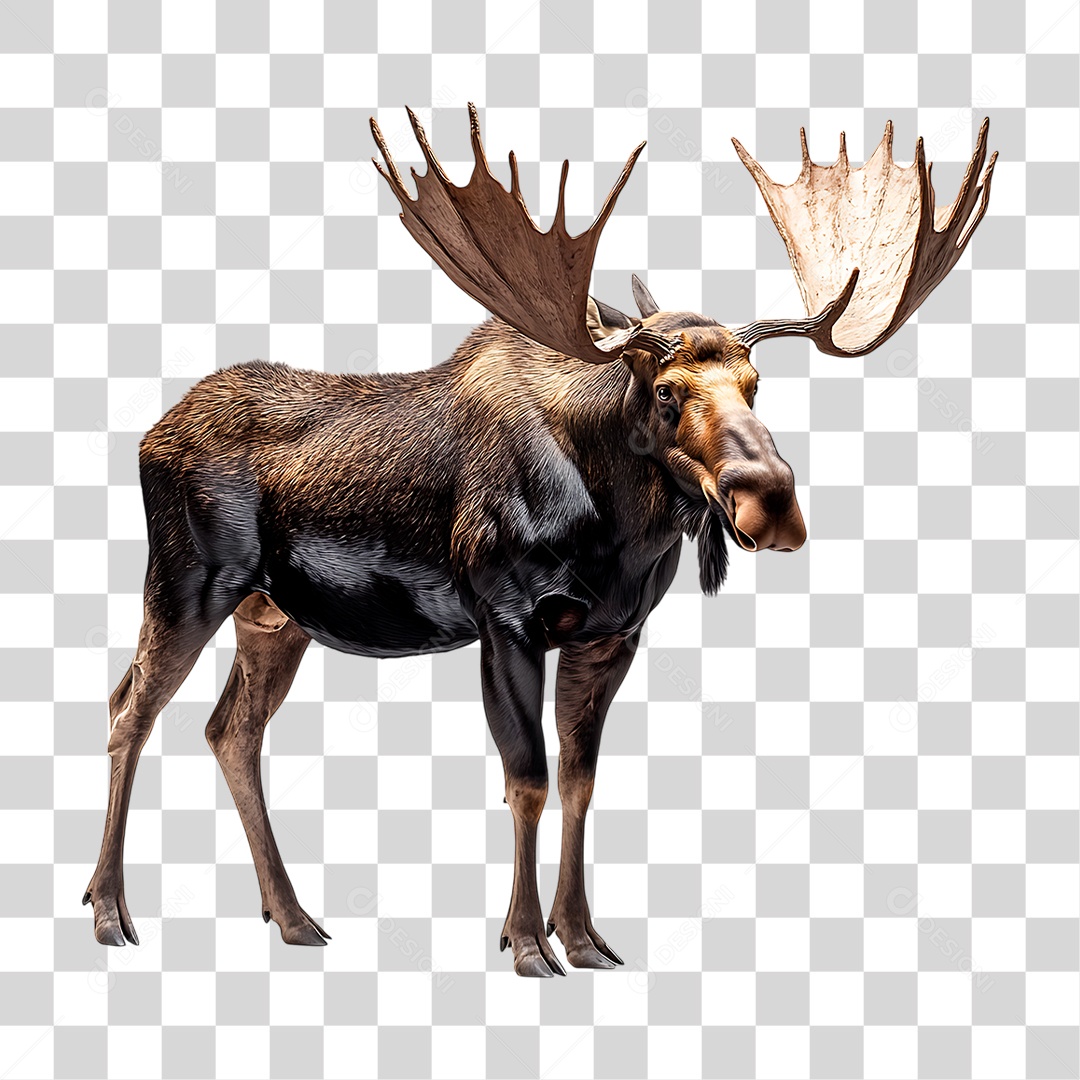 Alce PNG Transparente