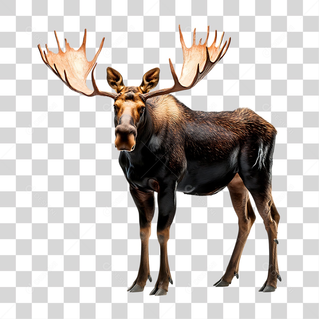 Alce PNG Transparente