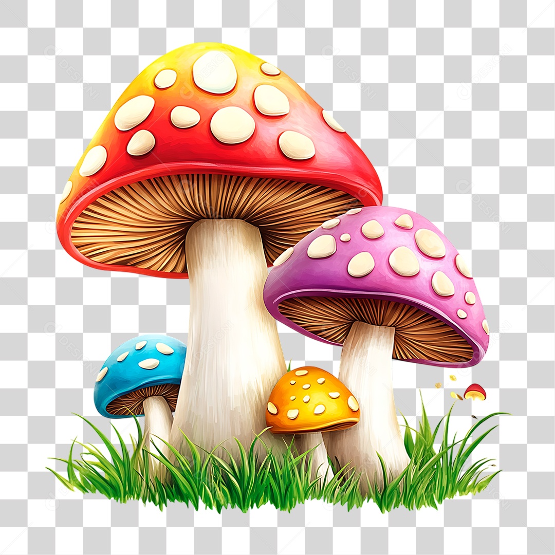 Cogumelo PNG Transparente
