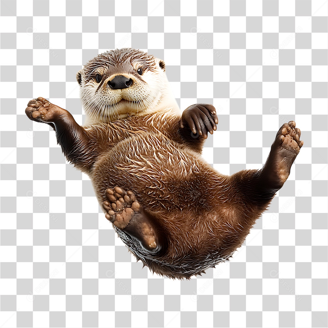 Lontra PNG Transparente