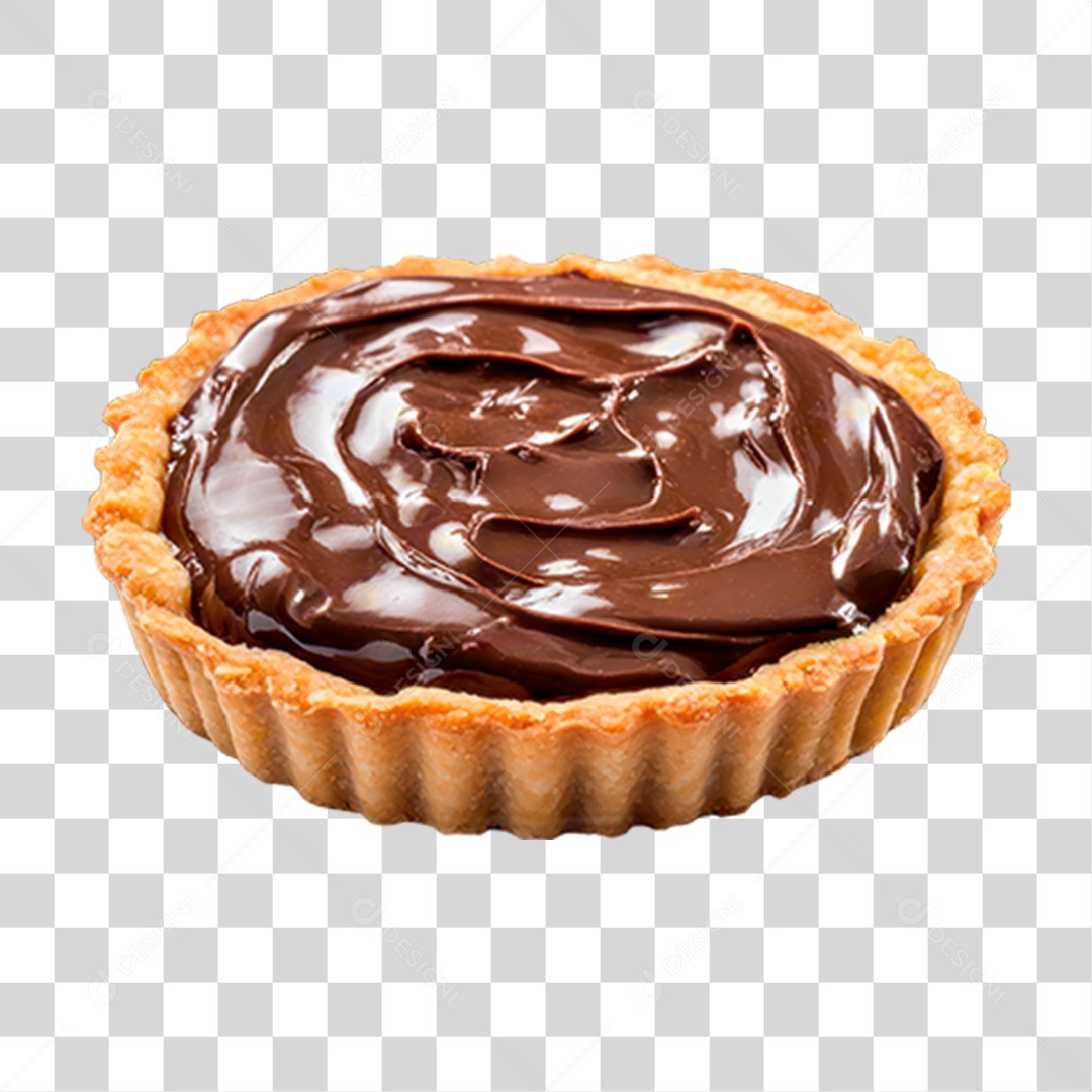 Torta de Chocolate PNG Transparente